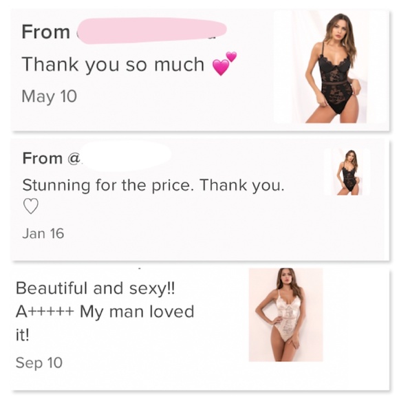 White Lace Teddy Sheer Bodysuit Satin Details - Picture 12 of 16